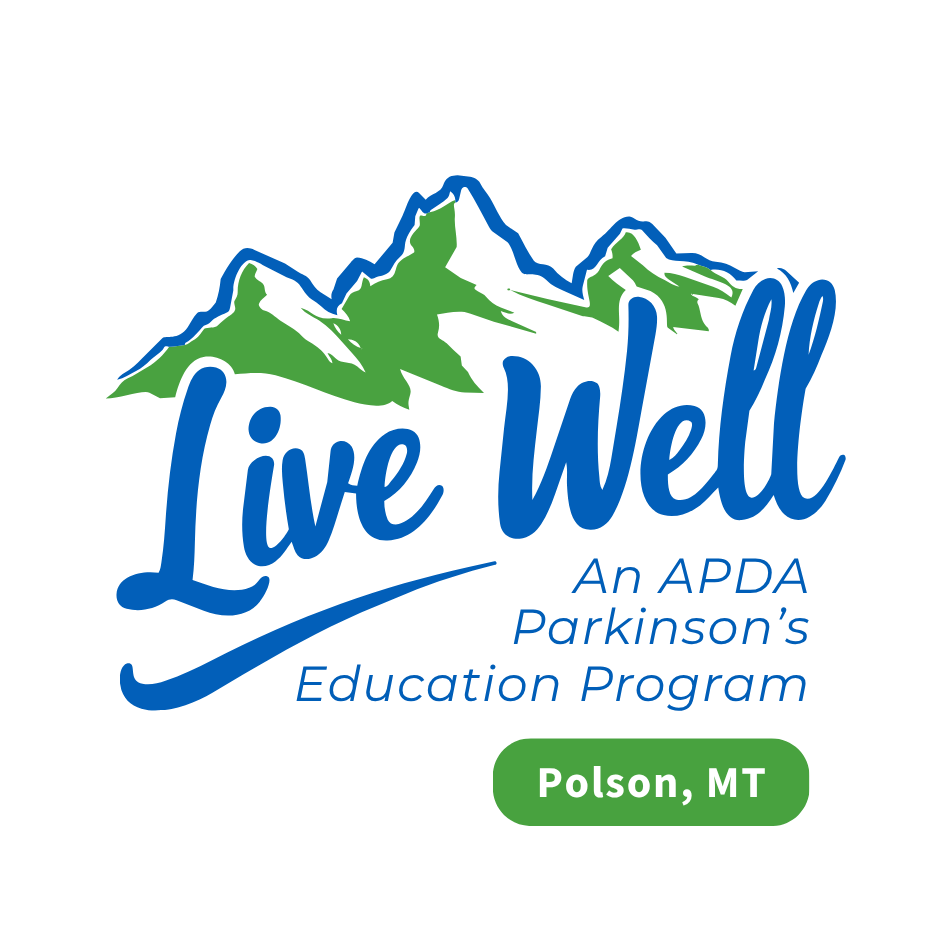APDA's Living Well with Parkinson's: Community Conversations - Polson - logo